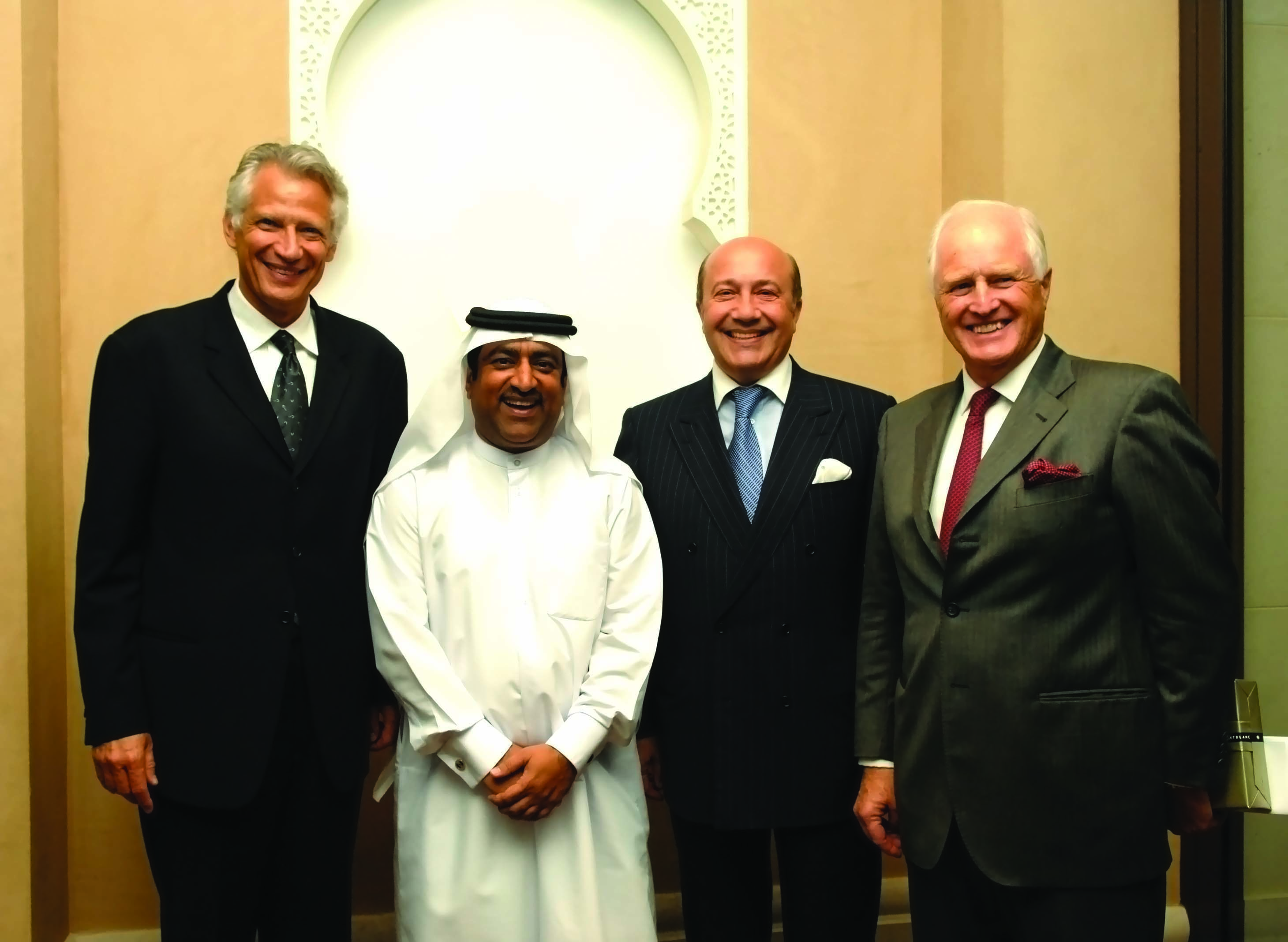 GCC European VIP group ceremony